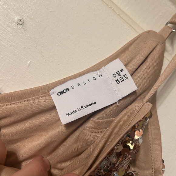 ASOS Gold Sequin Dress - Picture 3 of 4